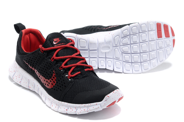 Hot Nike Free3.0 Men Shoes Black/Red